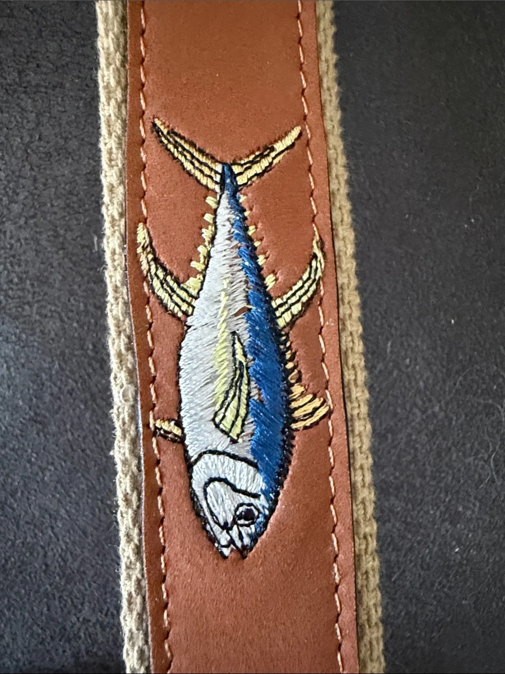 West Marine stitched featuring